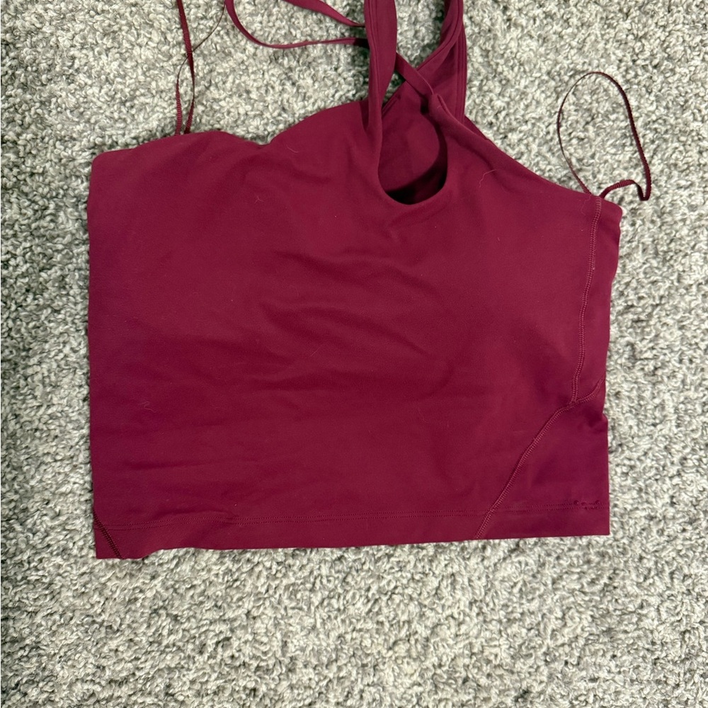 Lululemon Athletica Deep Red Camisole